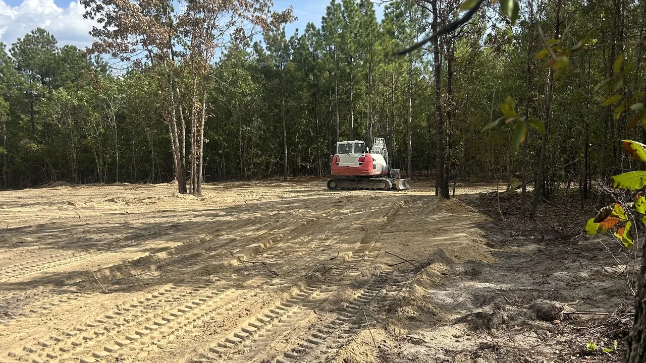 Septic system installation in Santee, SC